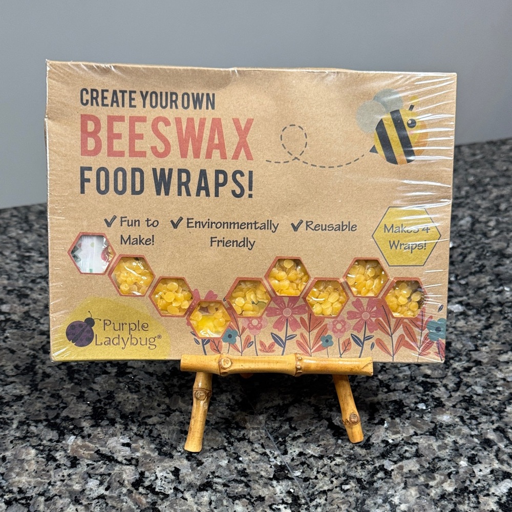Beeswax Food Wraps Kit - Natural Yellow